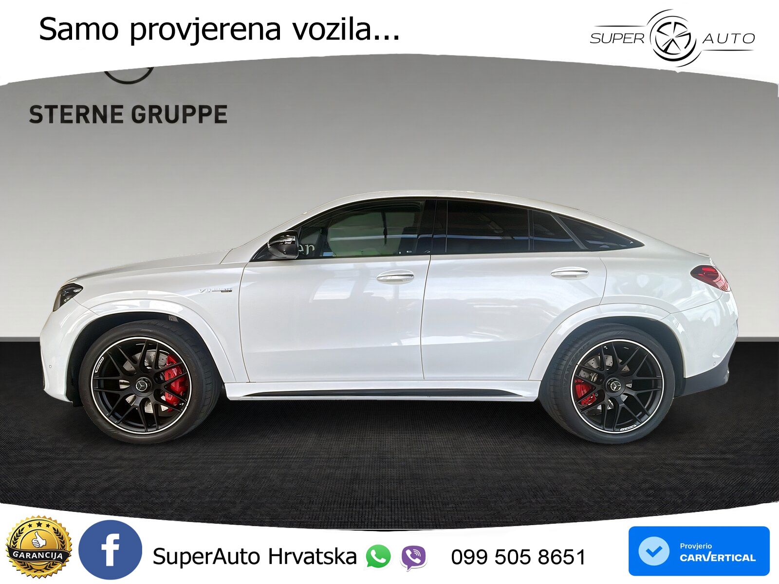 Mercedes AMG GLE Coupe 63 S V8 (612 KS) EQ Boost 4MATIC+ AMG SPEEDSHIFT TCT 9G LED+GR SJED+ACC