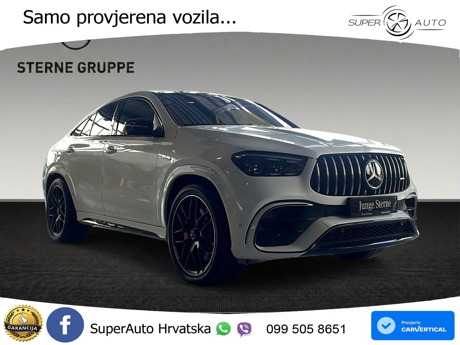 Mercedes AMG GLE Coupe 63 S V8 (612 KS) EQ Boost 4MATIC+ AMG SPEEDSHIFT TCT 9G LED+GR SJED+ACC