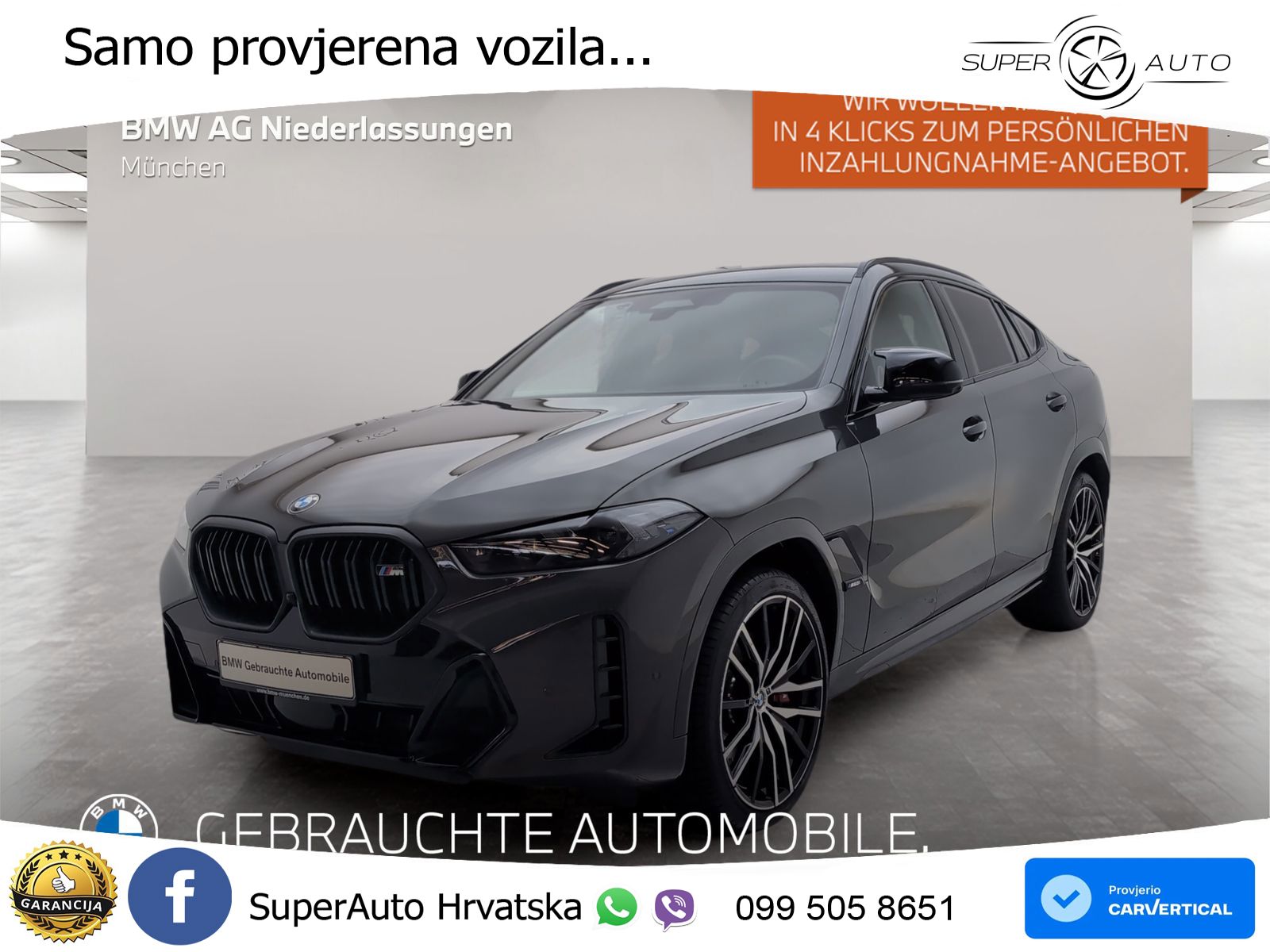 BMW X6 M60i V8 (530 KS) xDrive Steptronic M Sport