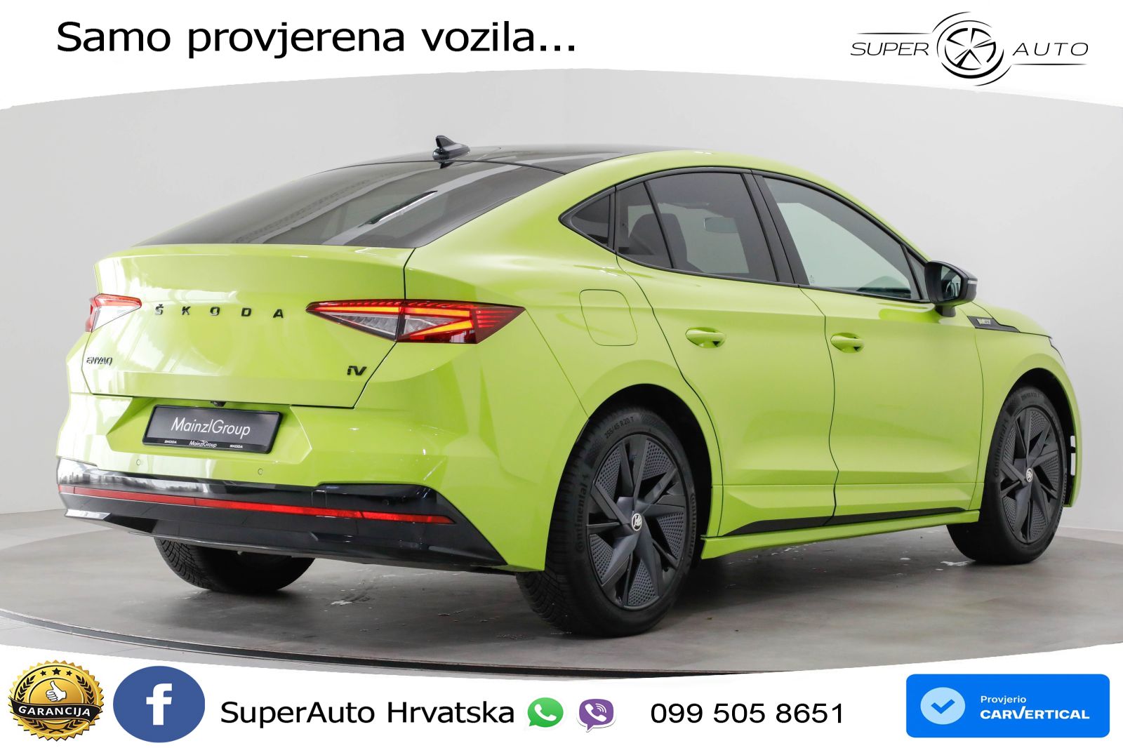 Škoda Enyaq Coupe iV RS 82 kWh (299 KS) AWD LED+GR SJED+ACC