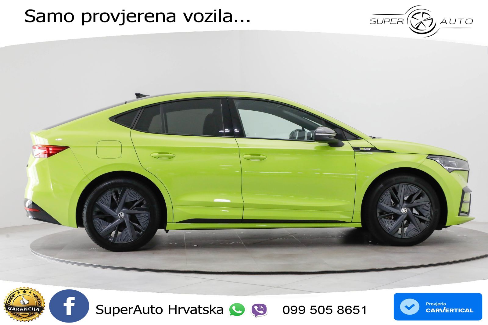 Škoda Enyaq Coupe iV RS 82 kWh (299 KS) AWD LED+GR SJED+ACC