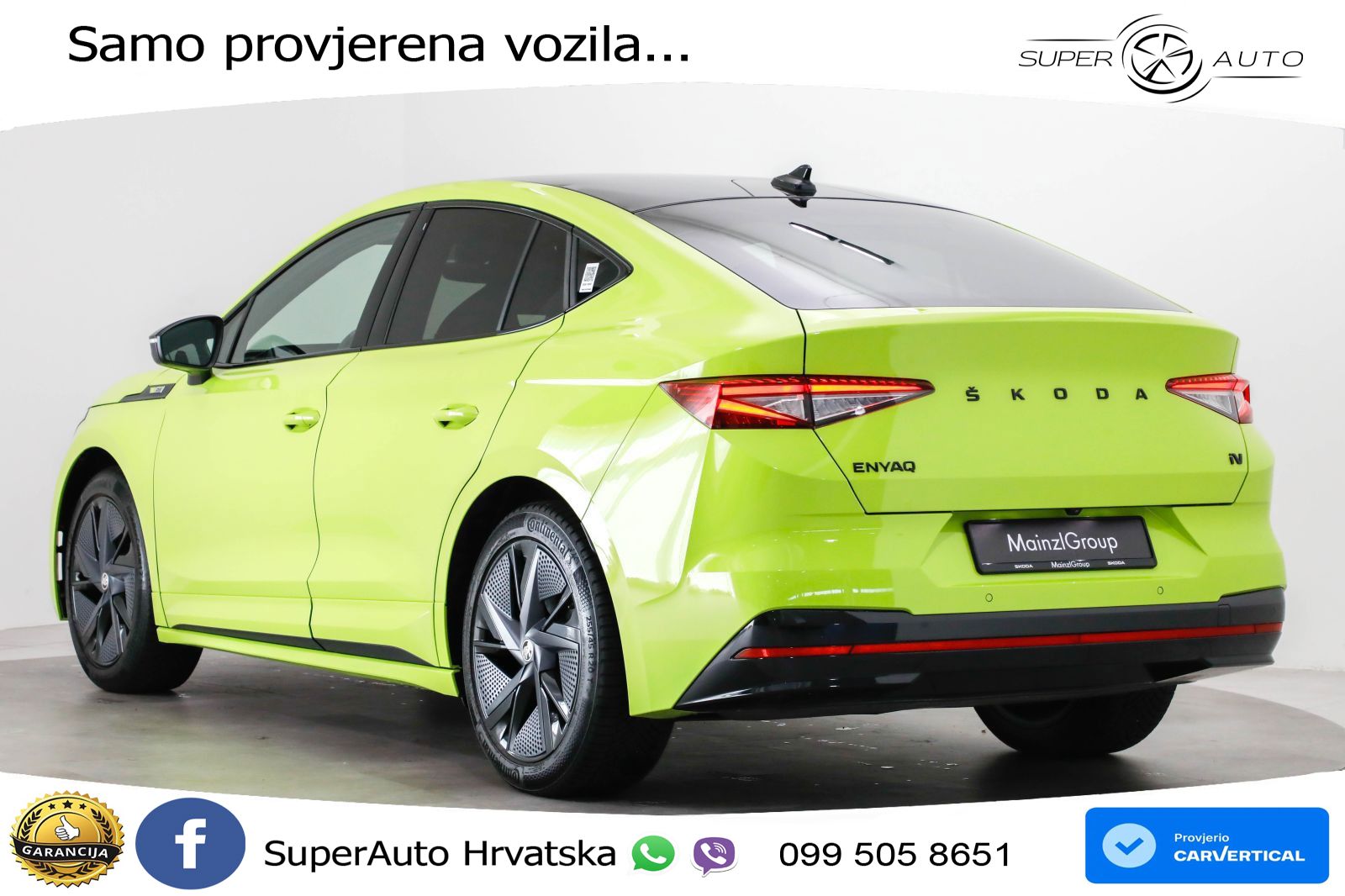 Škoda Enyaq Coupe iV RS 82 kWh (299 KS) AWD LED+GR SJED+ACC