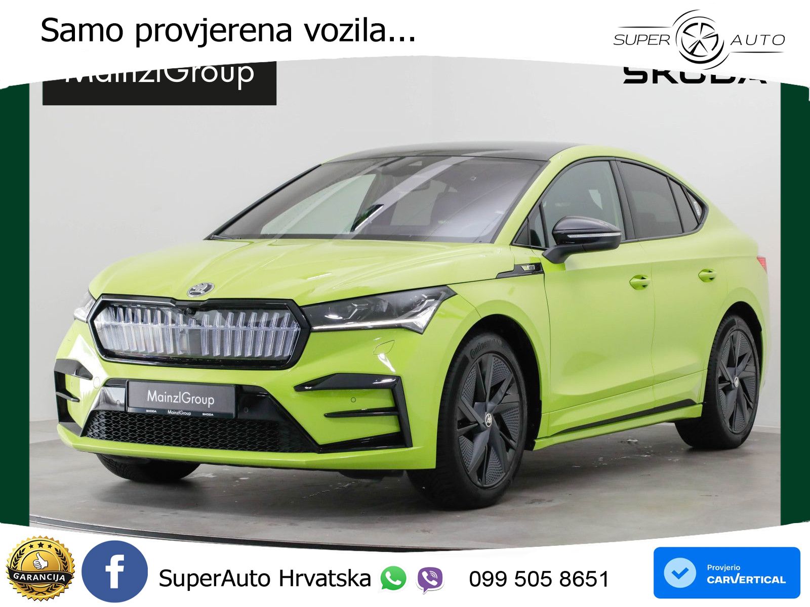Škoda Enyaq Coupe iV RS 82 kWh (299 KS) AWD LED+GR SJED+ACC