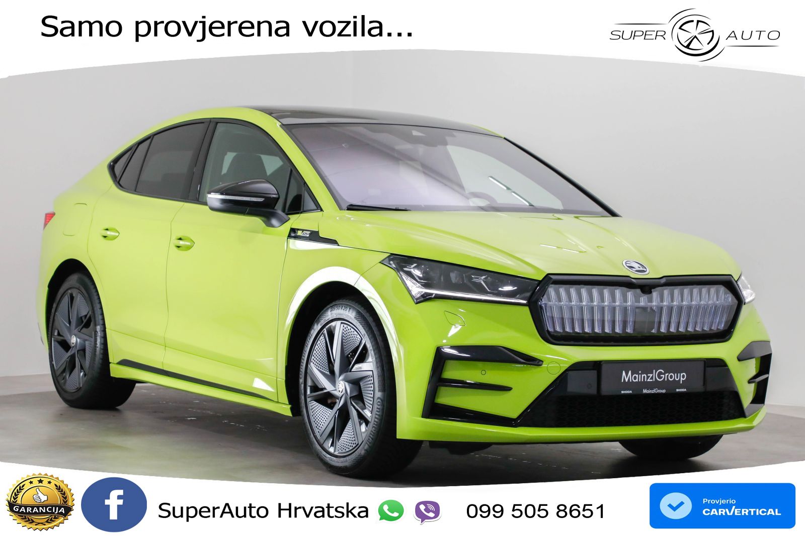 Škoda Enyaq Coupe iV RS 82 kWh (299 KS) AWD LED+GR SJED+ACC
