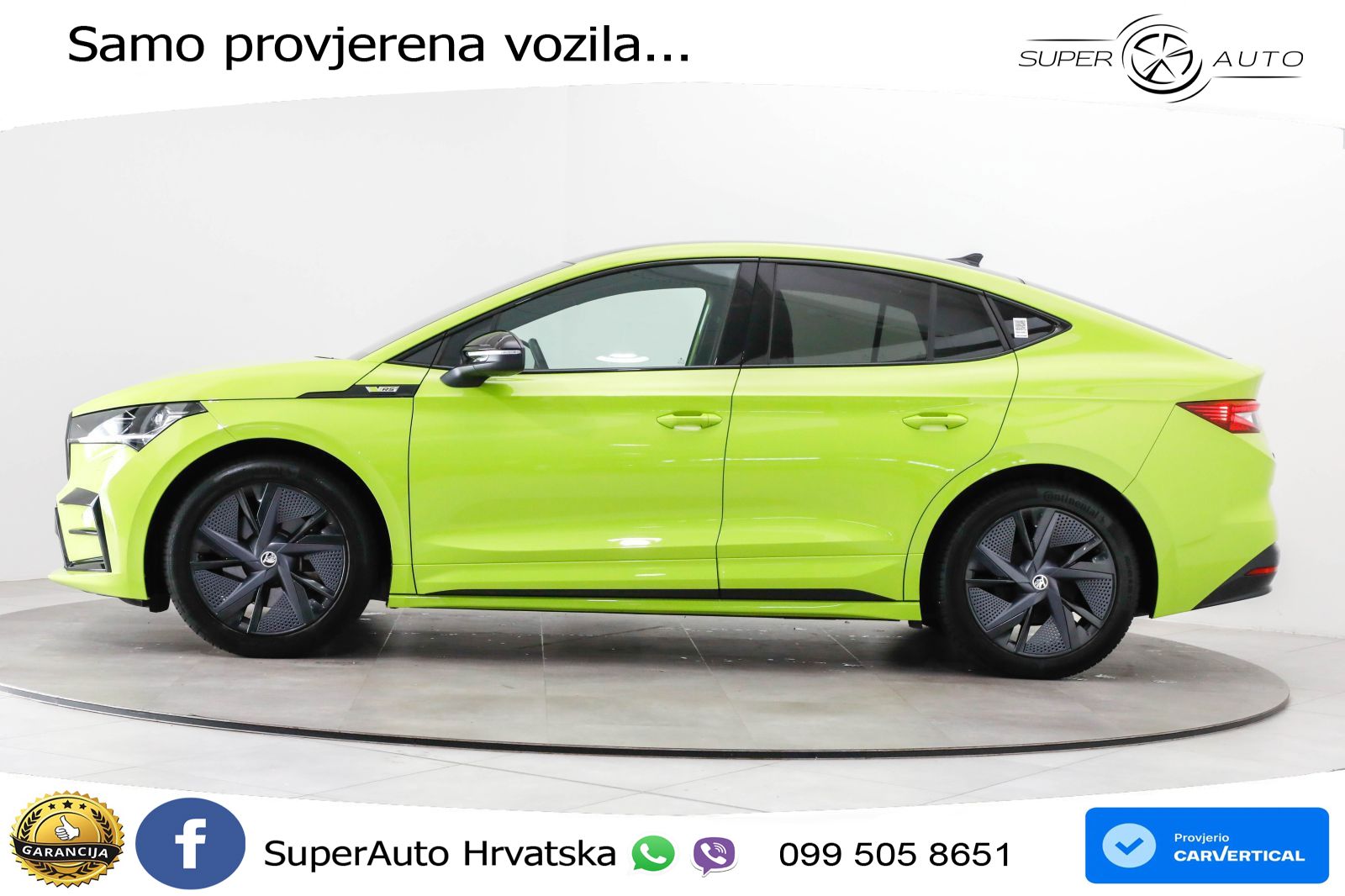 Škoda Enyaq Coupe iV RS 82 kWh (299 KS) AWD LED+GR SJED+ACC