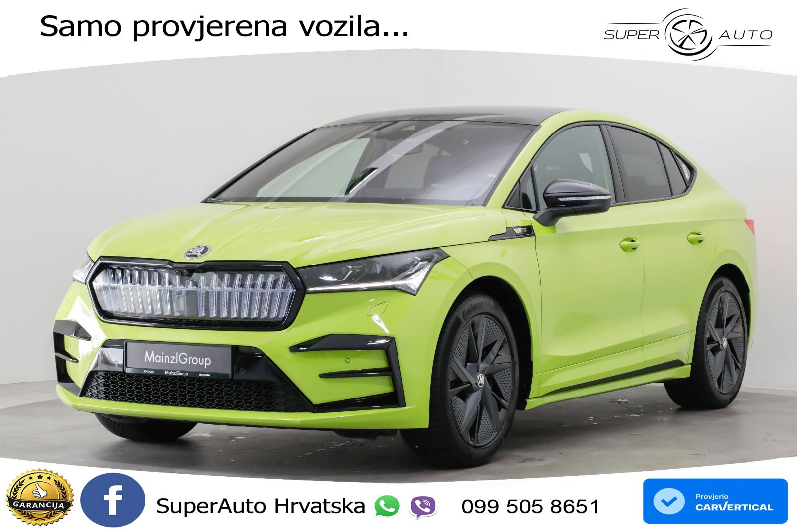 Škoda Enyaq Coupe iV RS 82 kWh (299 KS) AWD LED+GR SJED+ACC