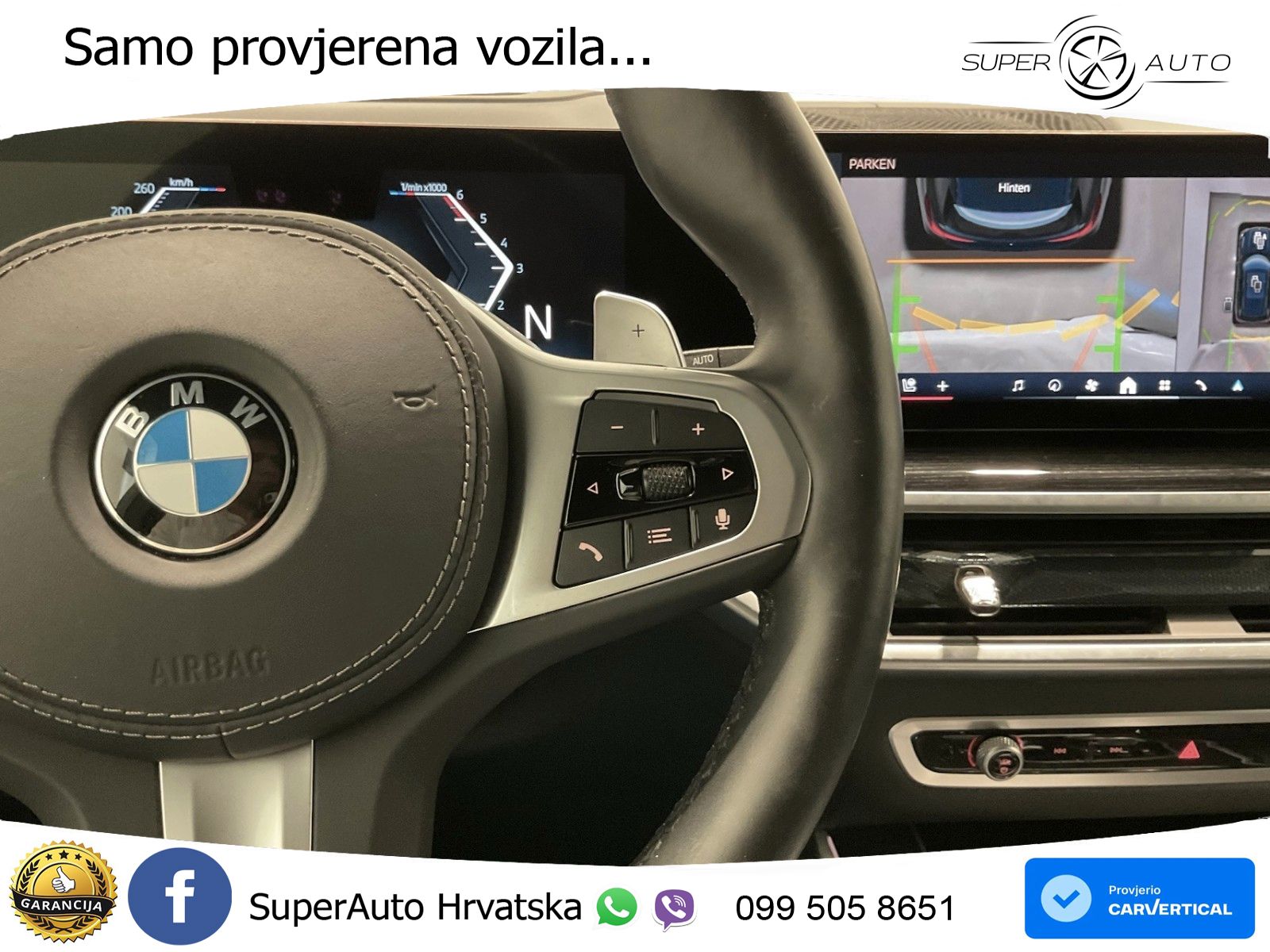 BMW X5 30d (298 KS) xDrive Steptronic M Sport ZRAČNI+ACC+GR SJED+KAM+PANO