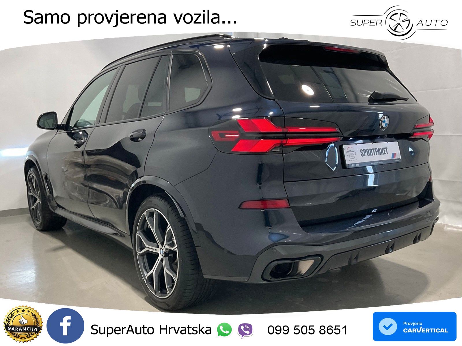 BMW X5 30d (298 KS) xDrive Steptronic M Sport ZRAČNI+ACC+GR SJED+KAM+PANO