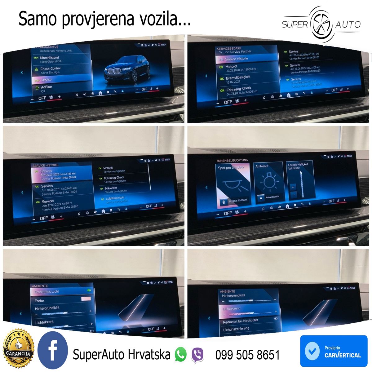 BMW X5 30d (298 KS) xDrive Steptronic M Sport ZRAČNI+ACC+GR SJED+KAM+PANO