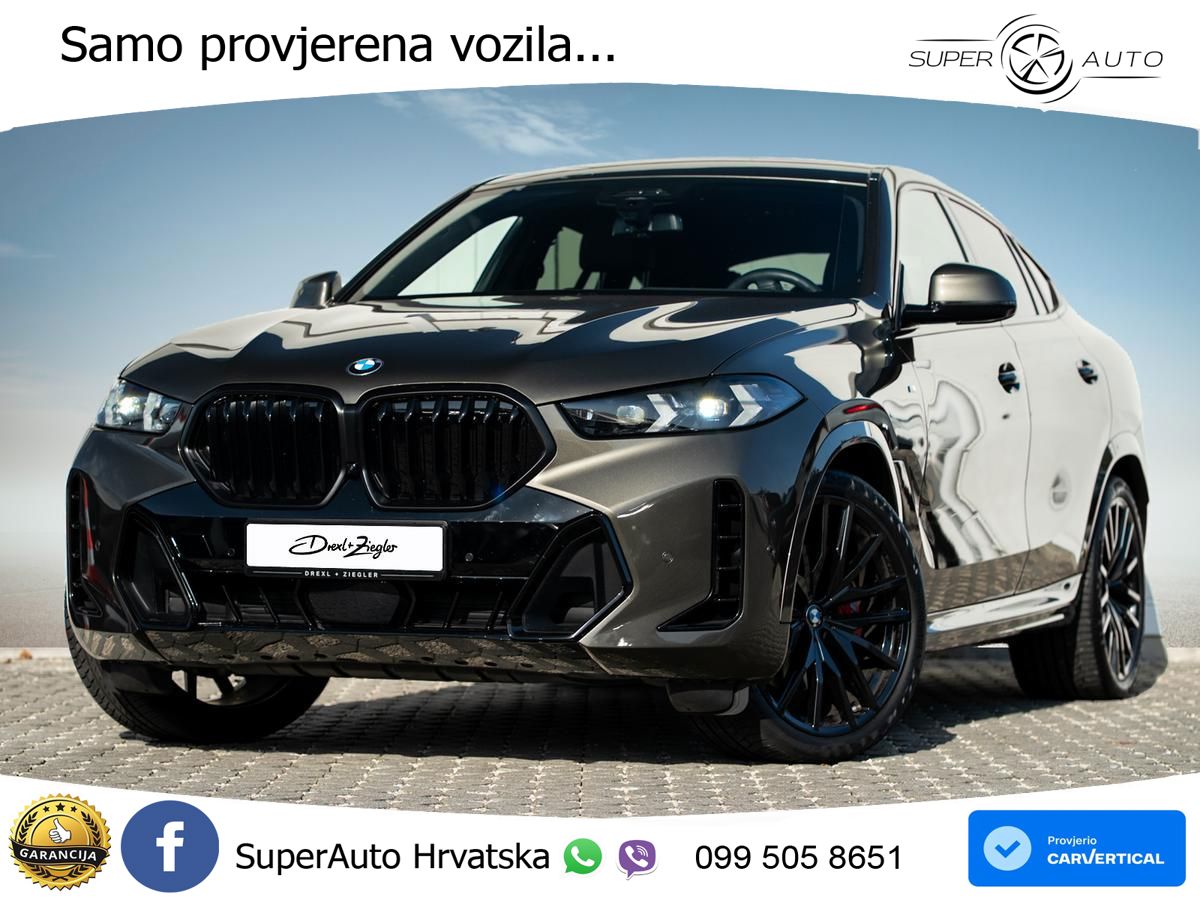 BMW X6 30d (298 KS) xDrive Steptronic M Sport LED+GR SJED+ACC