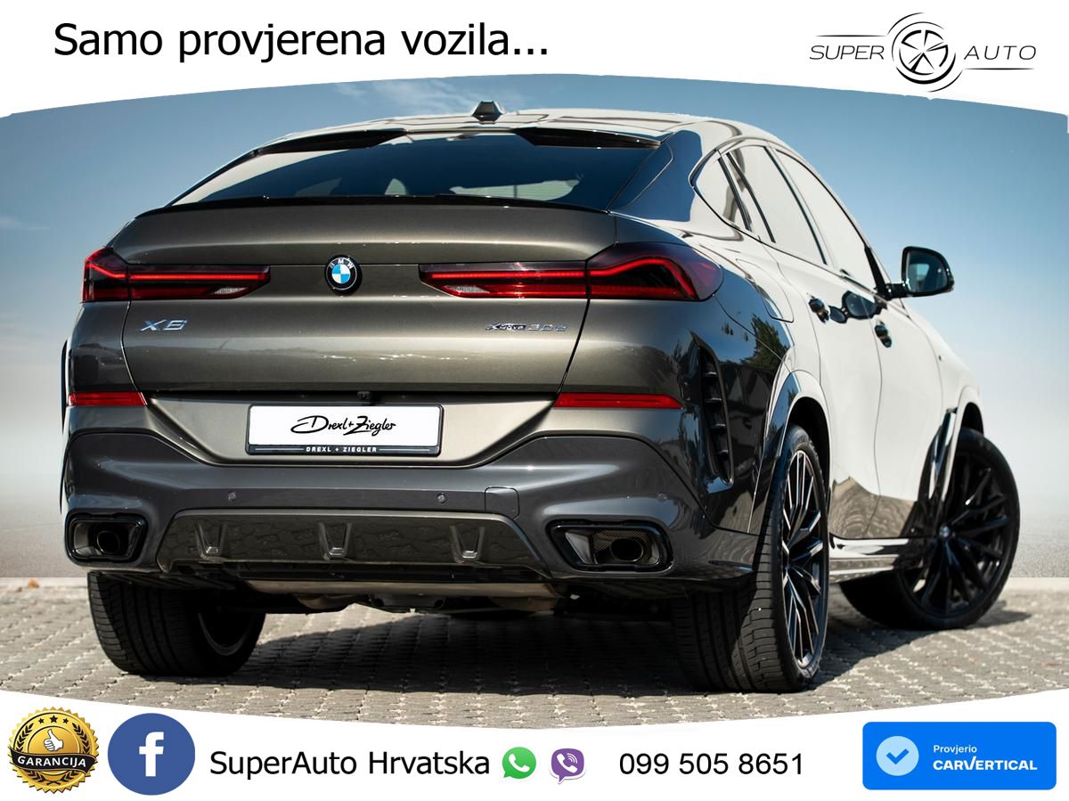 BMW X6 30d (298 KS) xDrive Steptronic M Sport LED+GR SJED+ACC
