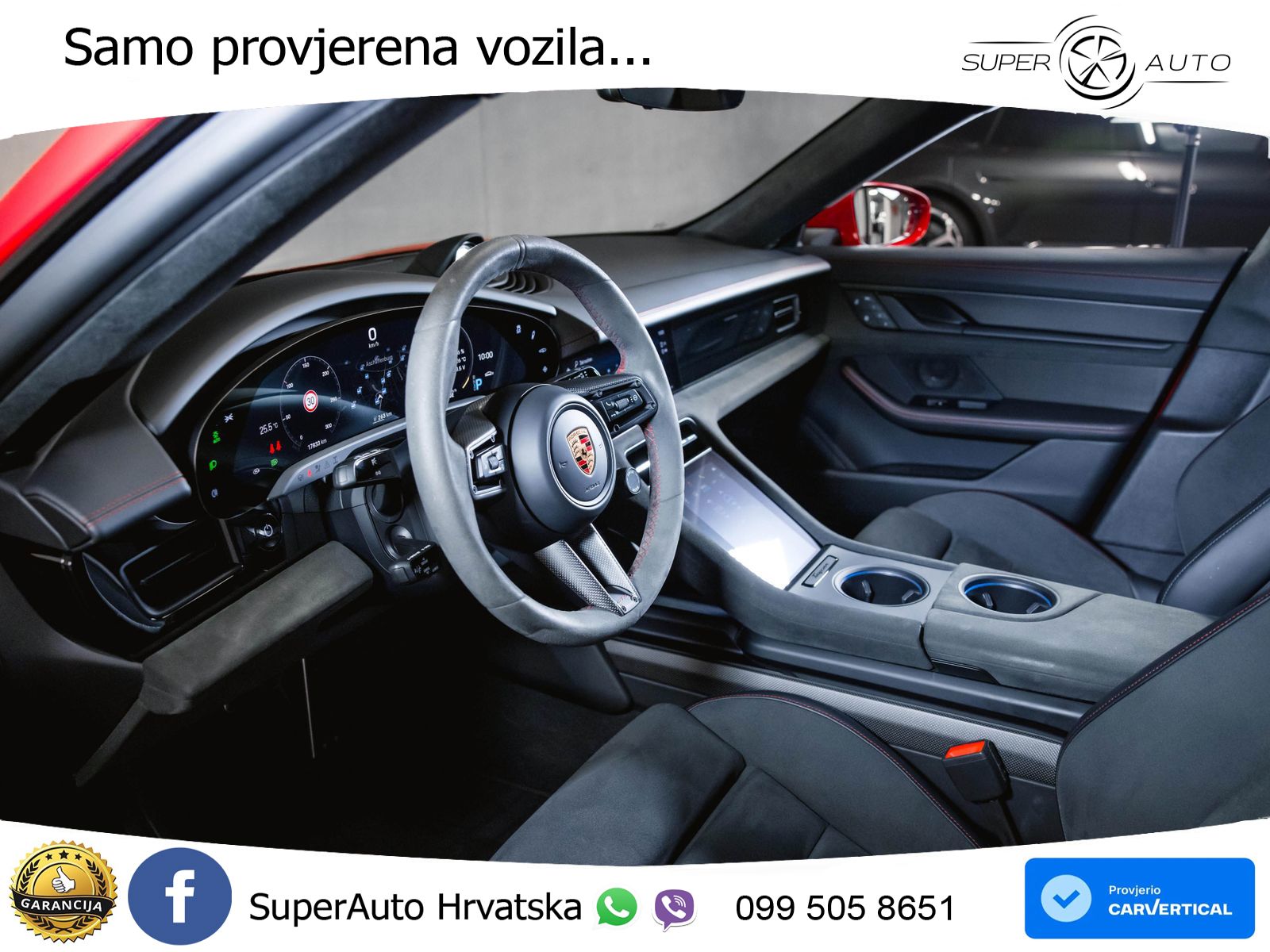 Porsche Taycan GTS Performance Plus 93.4 kWh (598 KS)