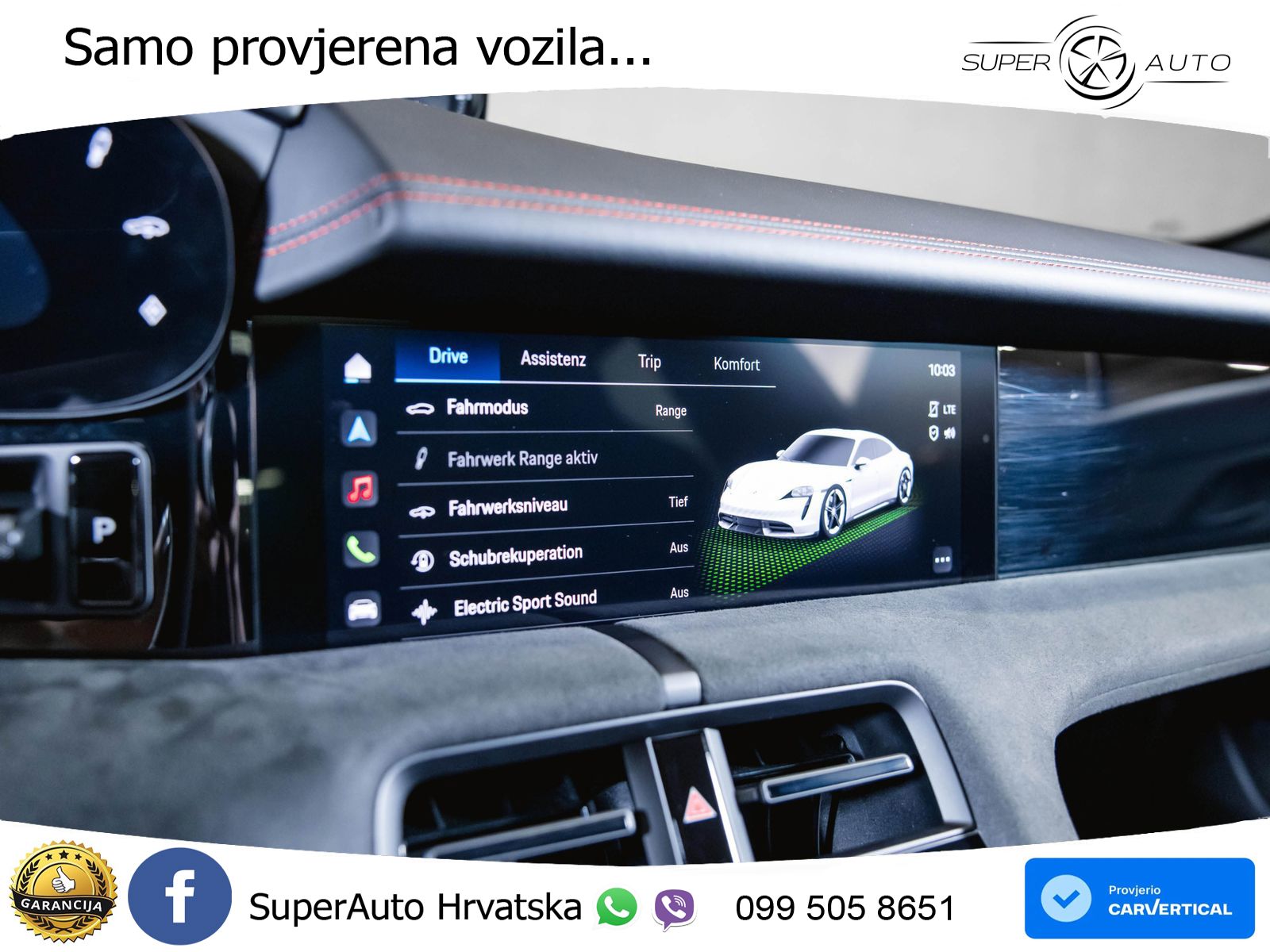 Porsche Taycan GTS Performance Plus 93.4 kWh (598 KS)