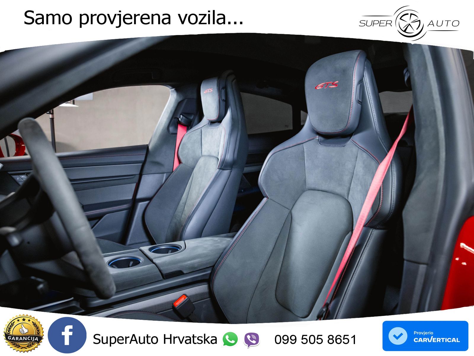 Porsche Taycan GTS Performance Plus 93.4 kWh (598 KS)