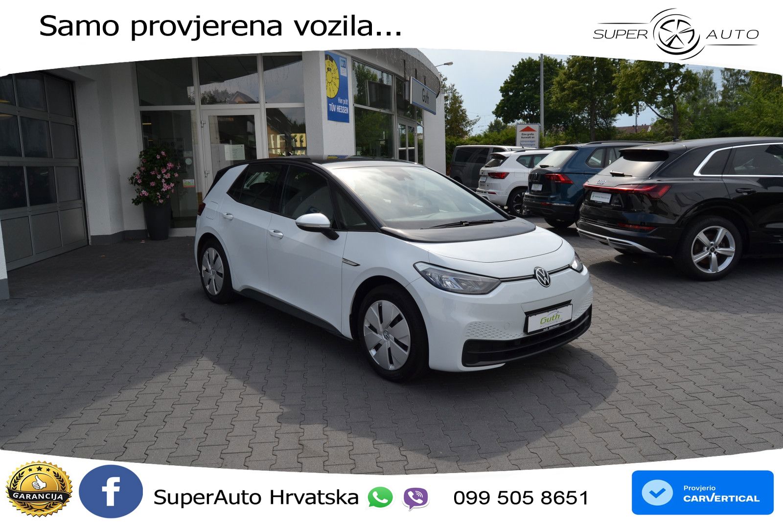 Volkswagen ID.3 Pro Performance 62 kWh (204 KS) LED+GR SJED+ACC