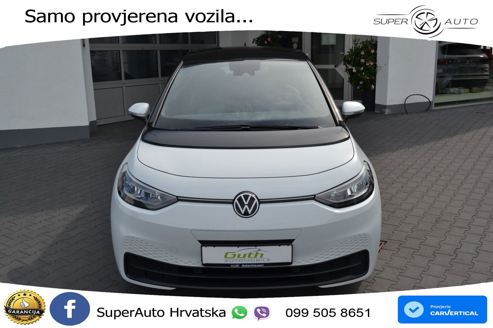 Volkswagen ID.3 Pro Performance 62 kWh (204 KS) LED+GR SJED+ACC