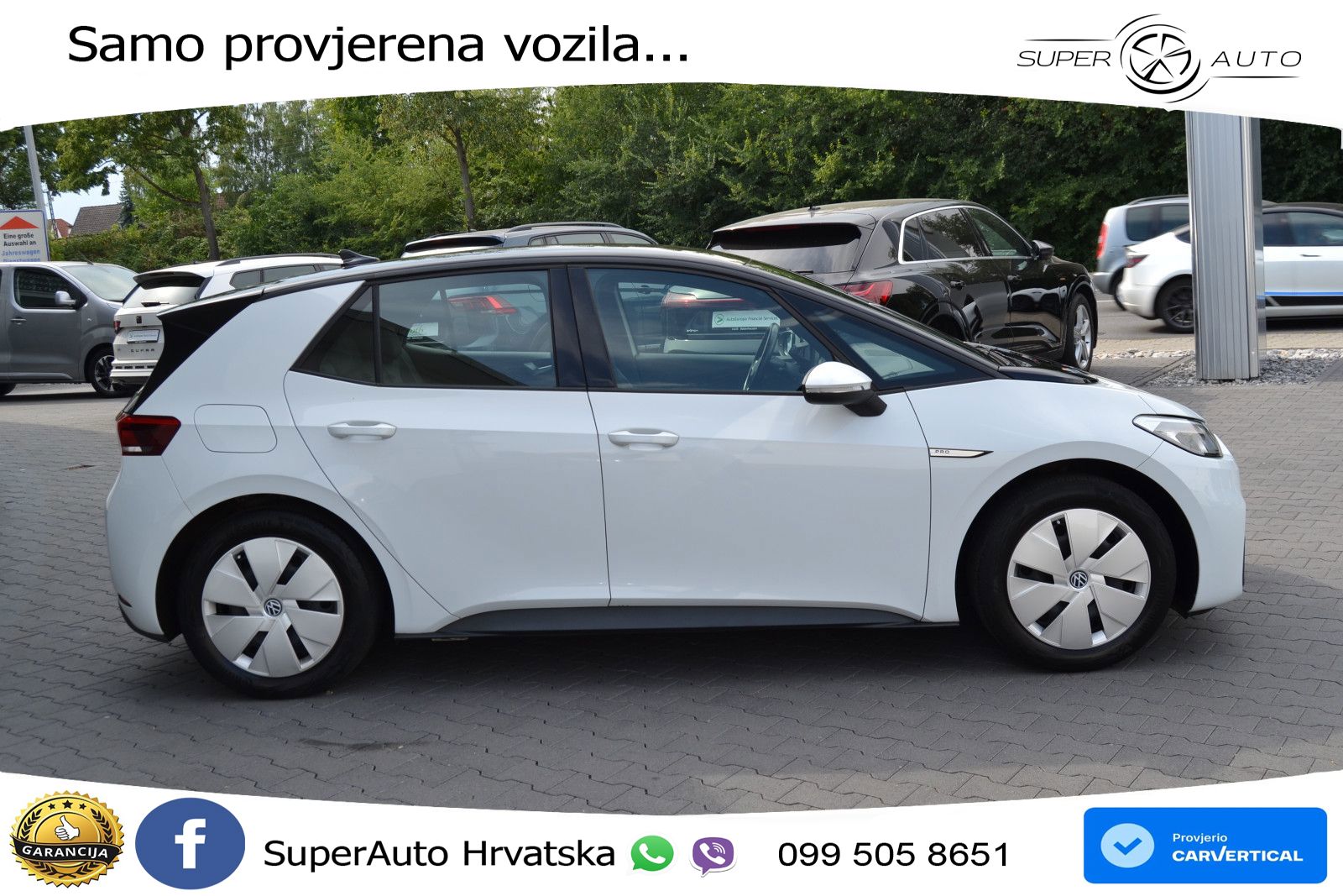 Volkswagen ID.3 Pro Performance 62 kWh (204 KS) LED+GR SJED+ACC