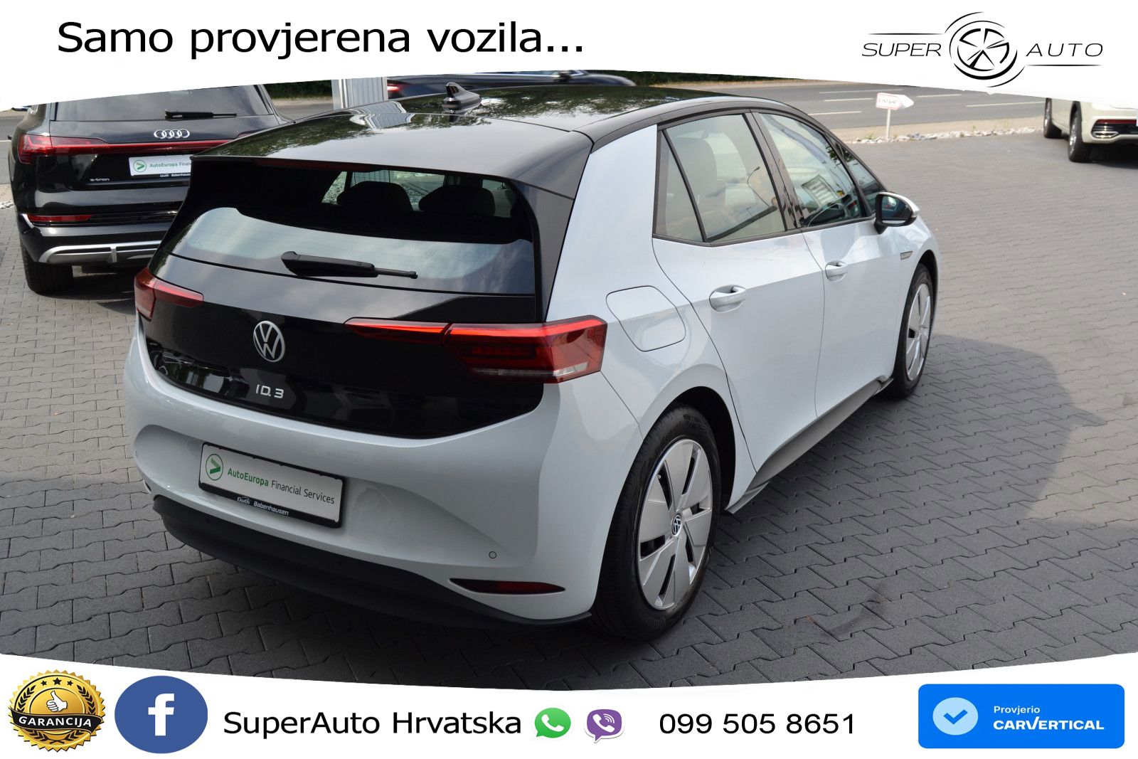 Volkswagen ID.3 Pro Performance 62 kWh (204 KS) LED+GR SJED+ACC