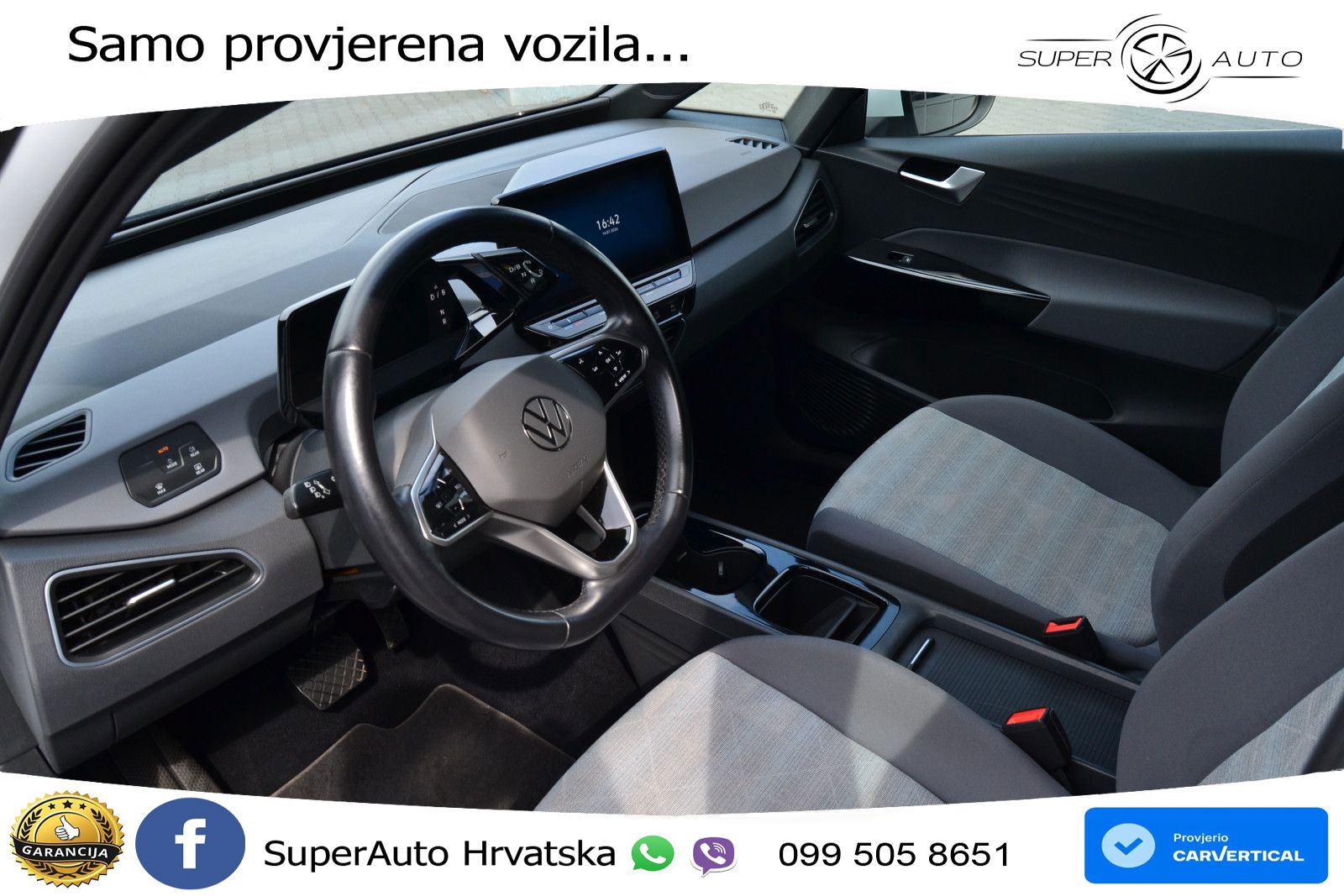 Volkswagen ID.3 Pro Performance 62 kWh (204 KS) LED+GR SJED+ACC