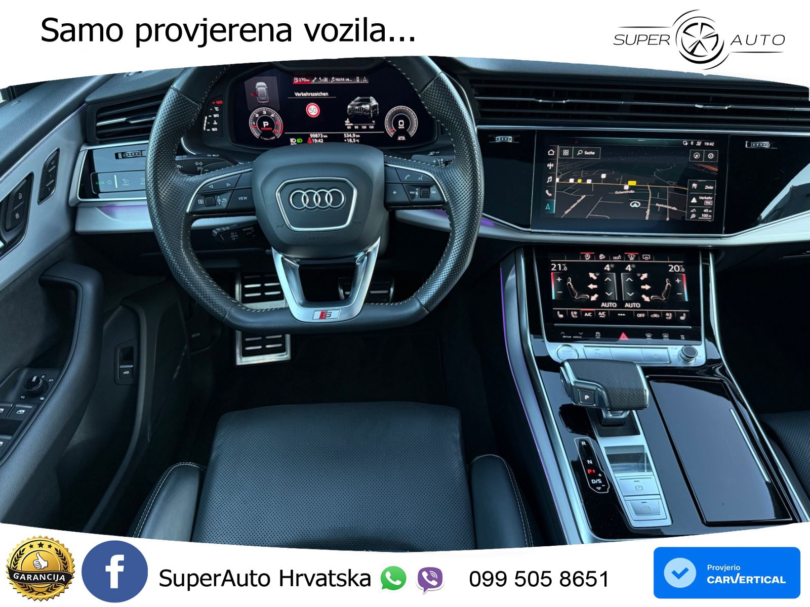 Audi Q8 50 TDI V6 (286 KS) quattro Tiptronic