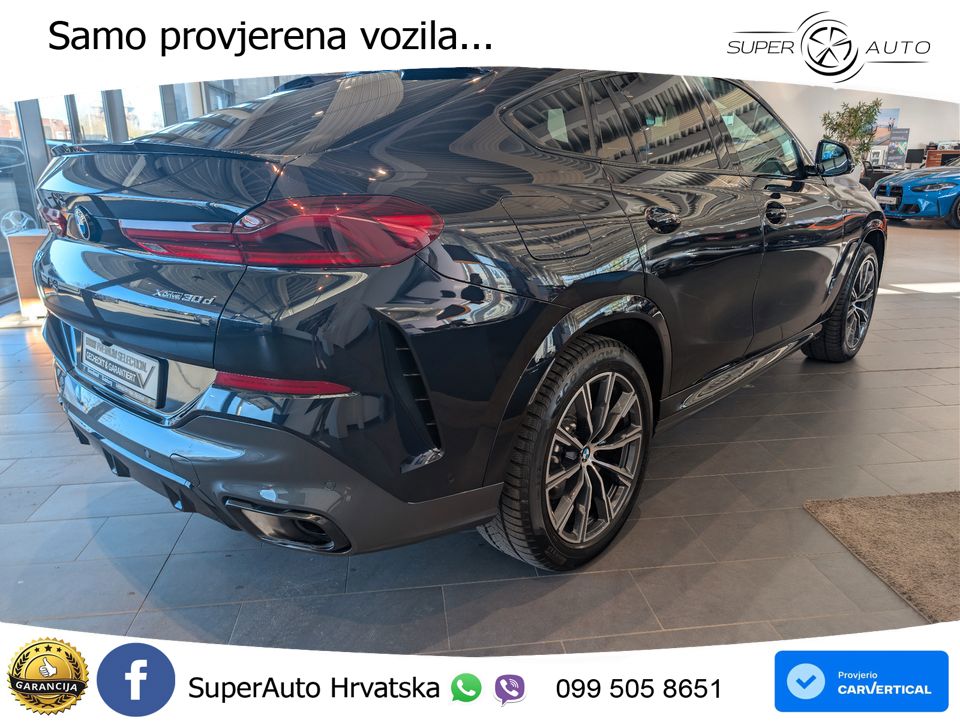 BMW X6 30d (298 KS) xDrive Steptronic M Sport LED+GR SJED+ACC