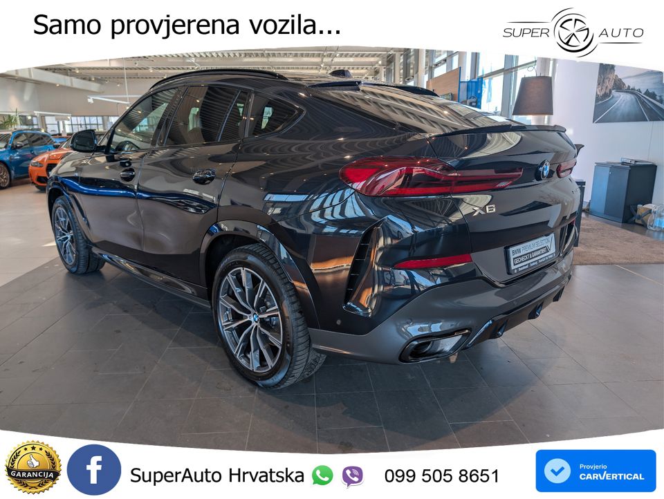 BMW X6 30d (298 KS) xDrive Steptronic M Sport LED+GR SJED+ACC