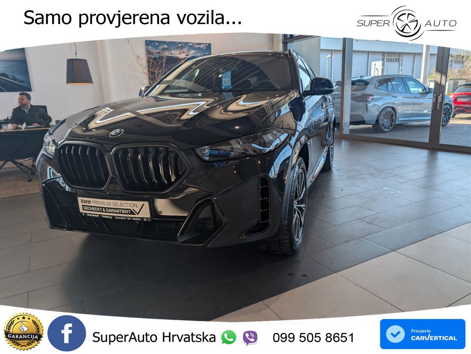 BMW X6 30d (298 KS) xDrive Steptronic M Sport LED+GR SJED+ACC