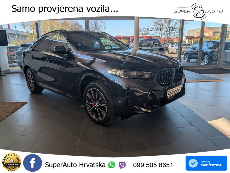 BMW X6 30d (298 KS) xDrive Steptronic M Sport LED+GR SJED+ACC