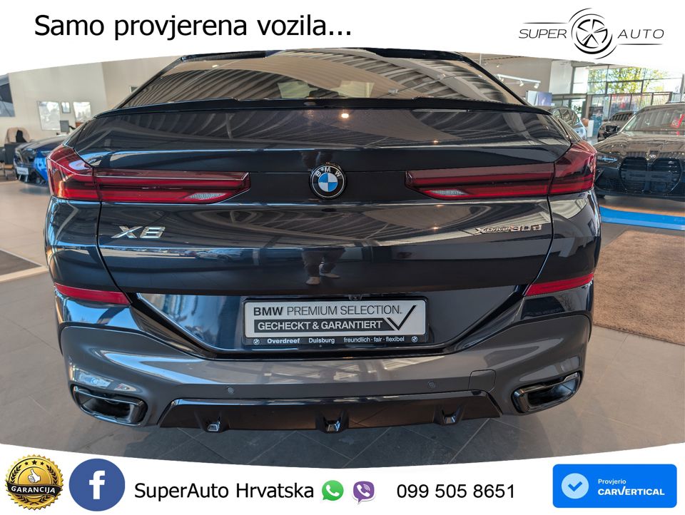 BMW X6 30d (298 KS) xDrive Steptronic M Sport LED+GR SJED+ACC