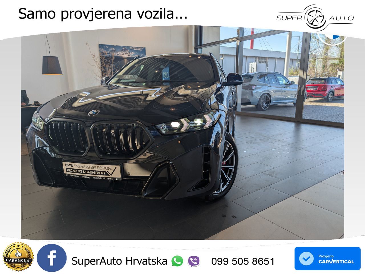 BMW X6 30d (298 KS) xDrive Steptronic M Sport LED+GR SJED+ACC