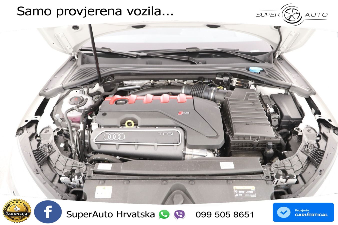 Audi RS3 Sedan 2.5 TFSI (400 KS) quattro S tronic LED+GR SJED+ACC