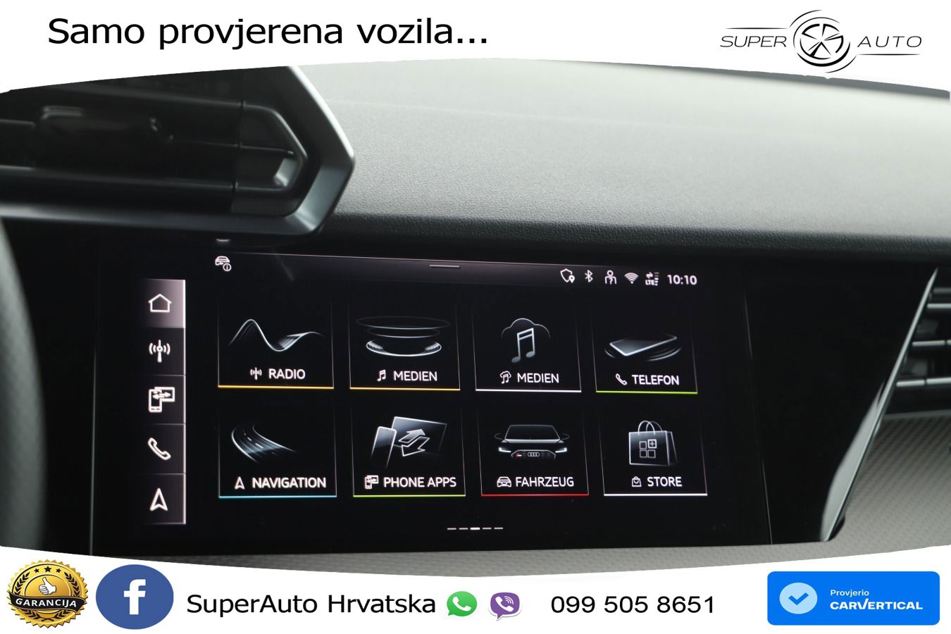 Audi RS3 Sedan 2.5 TFSI (400 KS) quattro S tronic LED+GR SJED+ACC