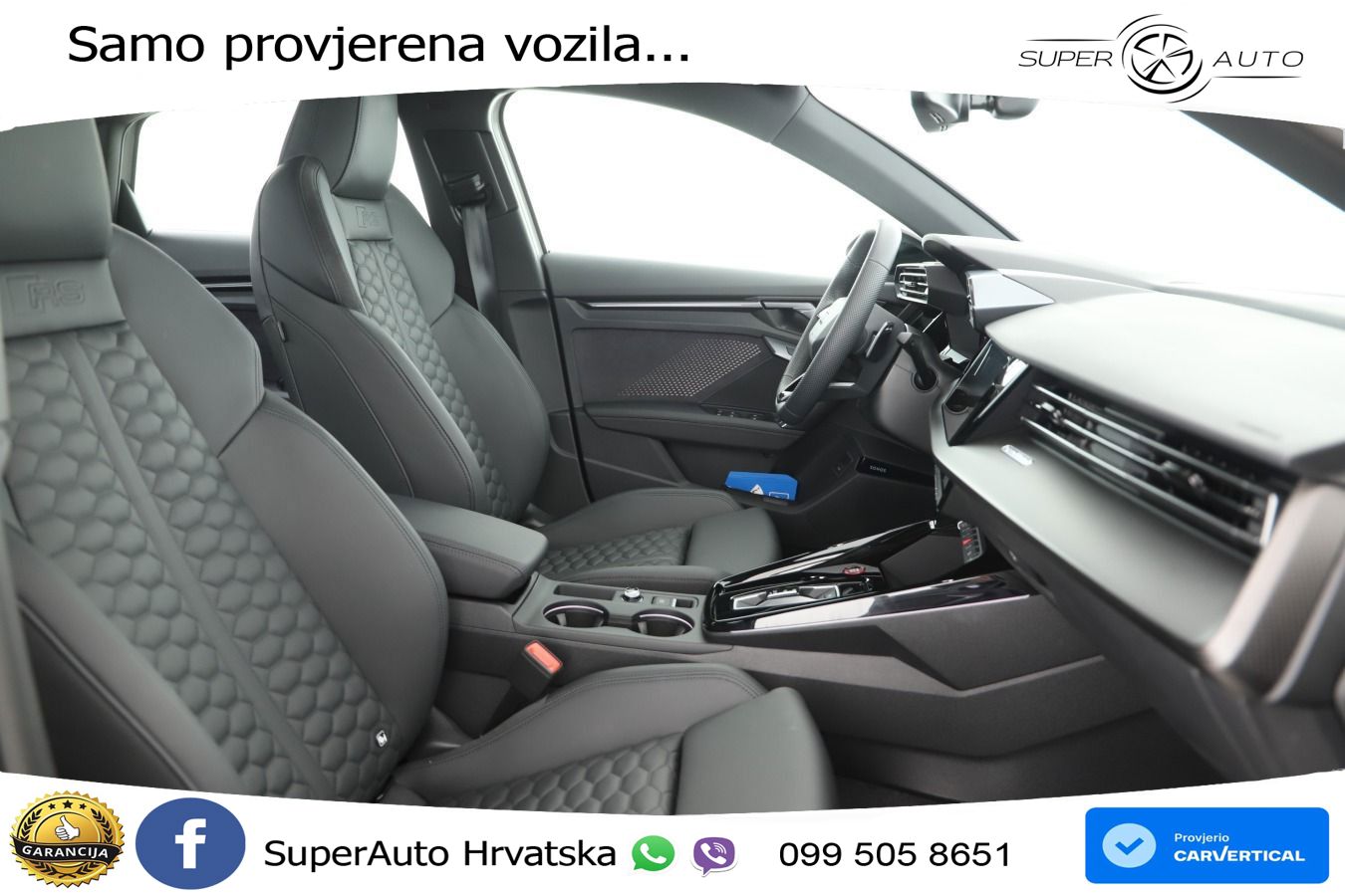 Audi RS3 Sedan 2.5 TFSI (400 KS) quattro S tronic LED+GR SJED+ACC