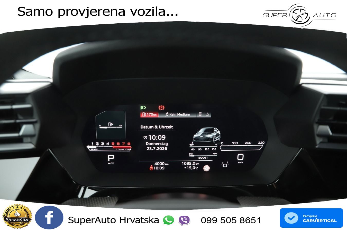 Audi RS3 Sedan 2.5 TFSI (400 KS) quattro S tronic LED+GR SJED+ACC
