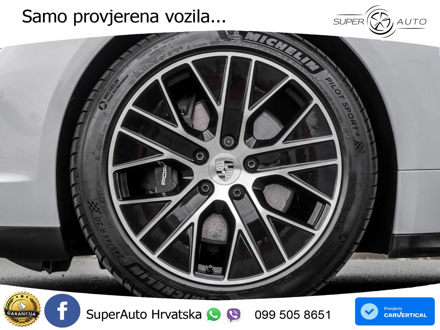 Porsche Taycan Sport Turismo 105 kWh (435 KS)