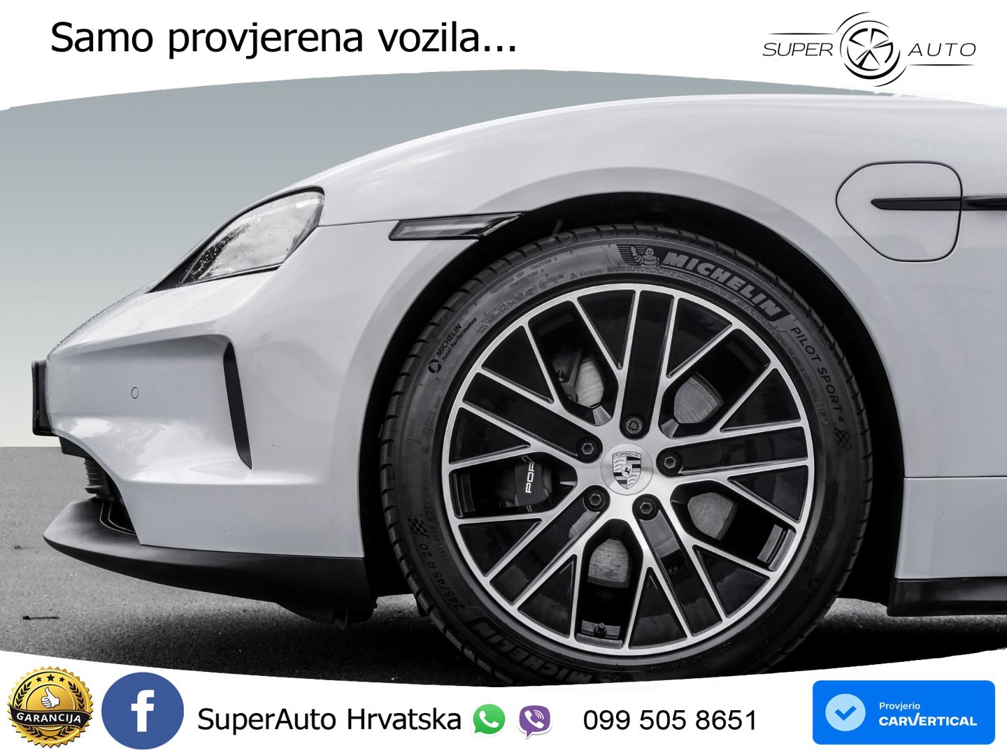 Porsche Taycan Sport Turismo 105 kWh (435 KS)