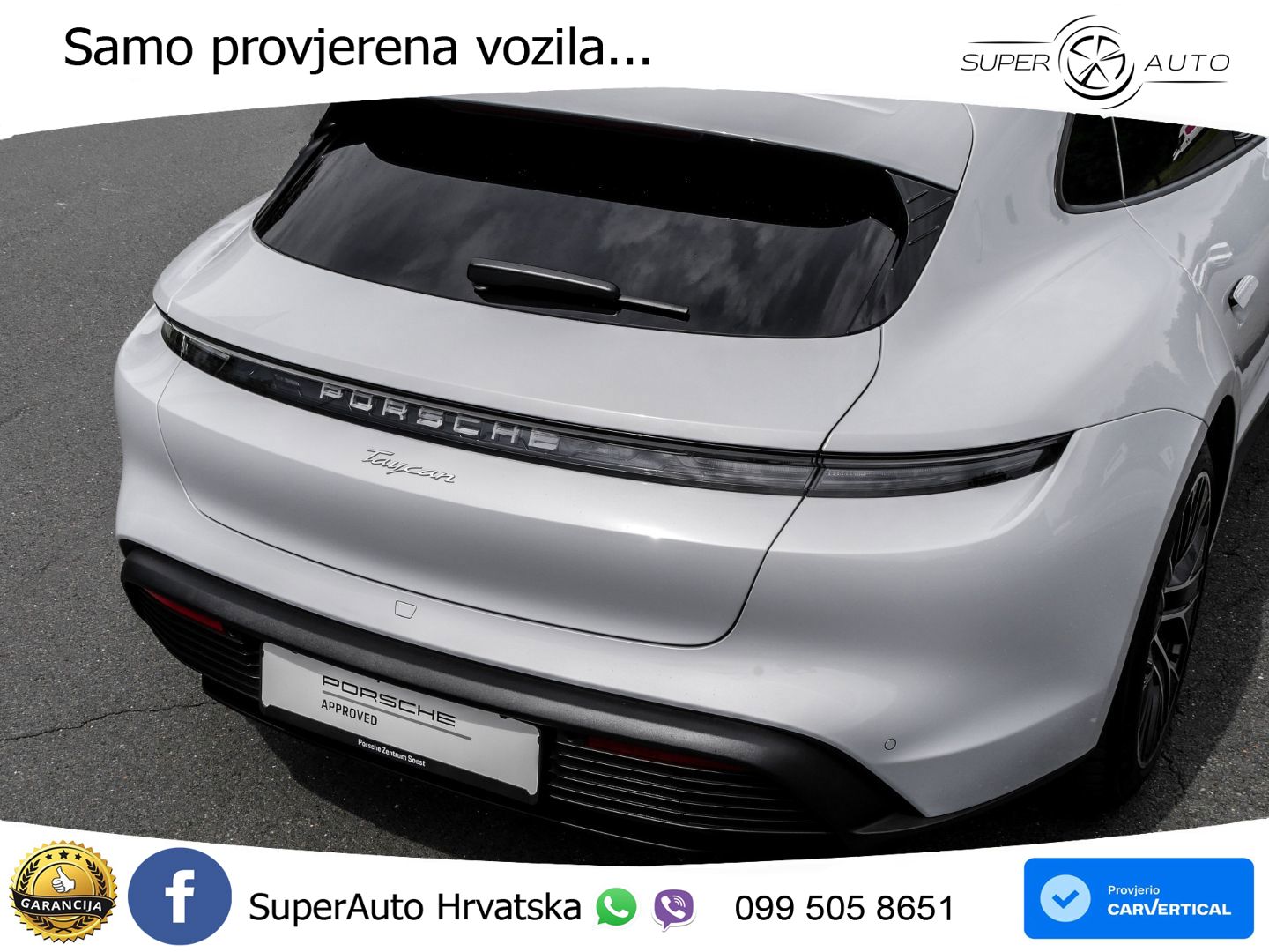 Porsche Taycan Sport Turismo 105 kWh (435 KS)