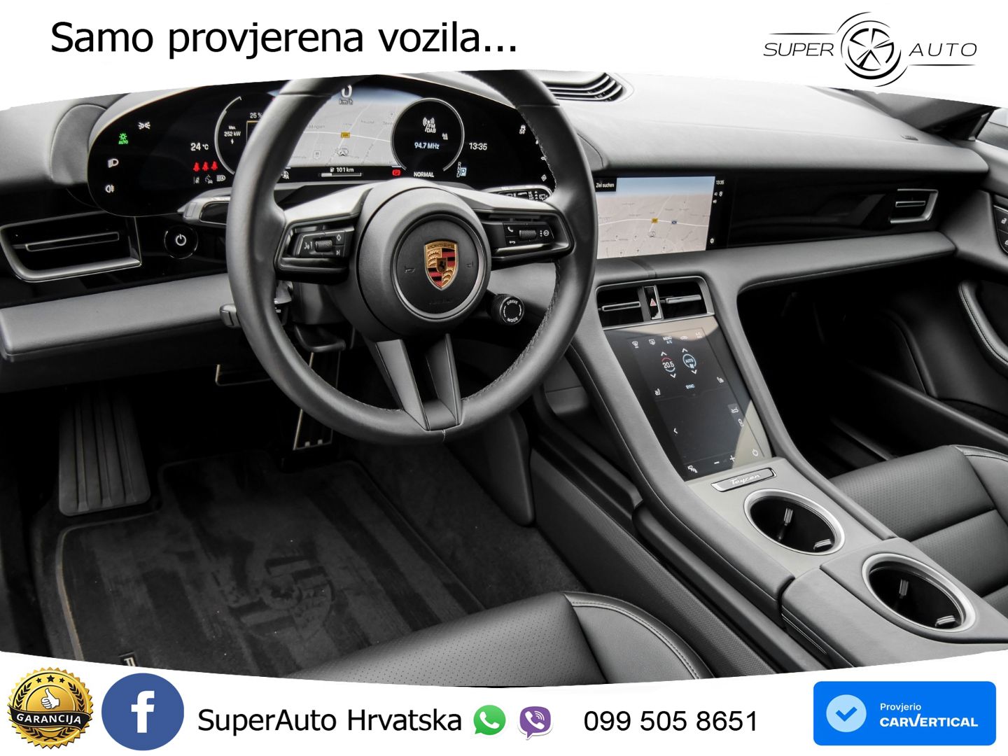 Porsche Taycan Sport Turismo 105 kWh (435 KS)