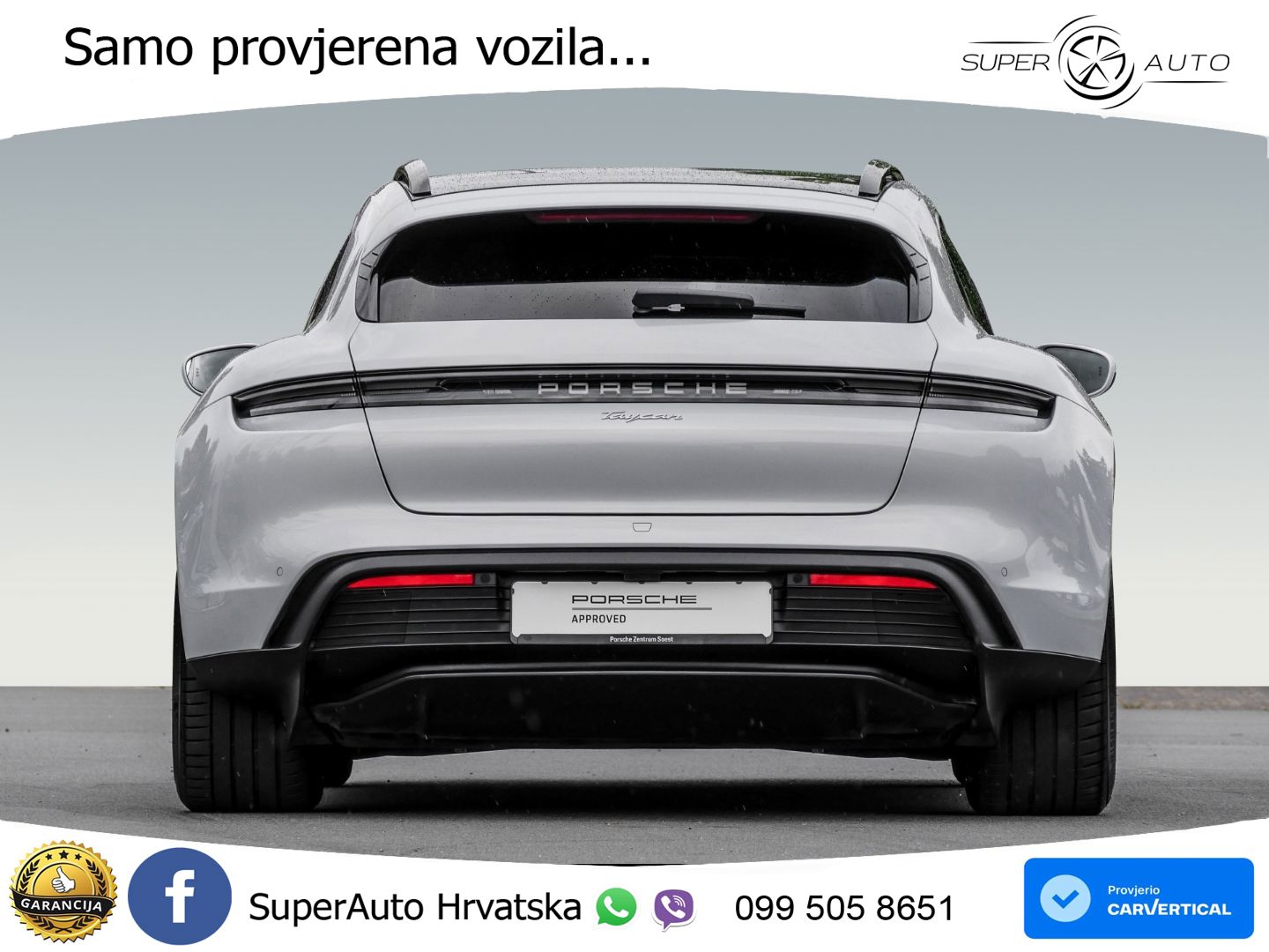 Porsche Taycan Sport Turismo 105 kWh (435 KS)