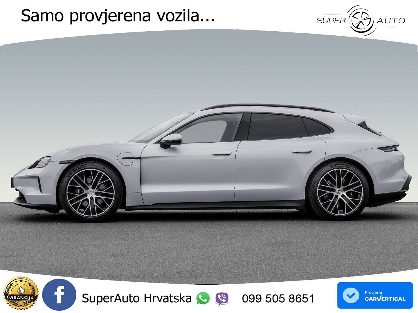 Porsche Taycan Sport Turismo 105 kWh (435 KS)