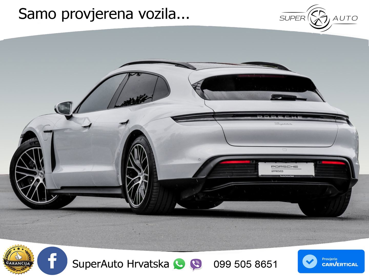 Porsche Taycan Sport Turismo 105 kWh (435 KS)