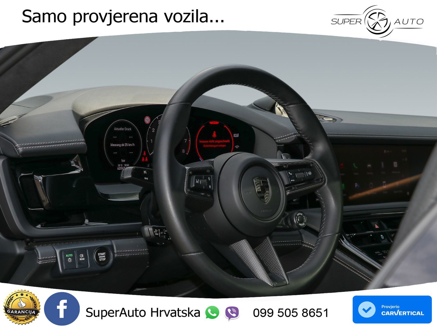 Porsche Panamera Executive Turbo S 4.0 V8 (782 KS) E-Hybrid PDK ACC+HEAD+4xGR SJED+360+PANO