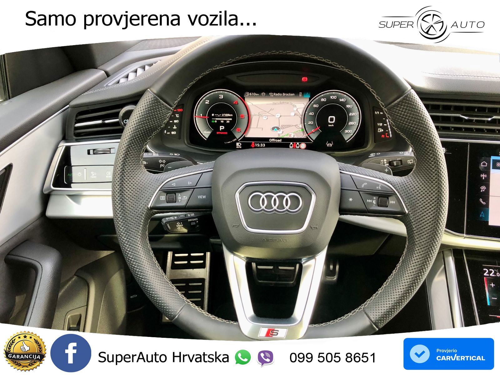 Audi Q8 50 TDI V6 (286 KS) quattro Tiptronic