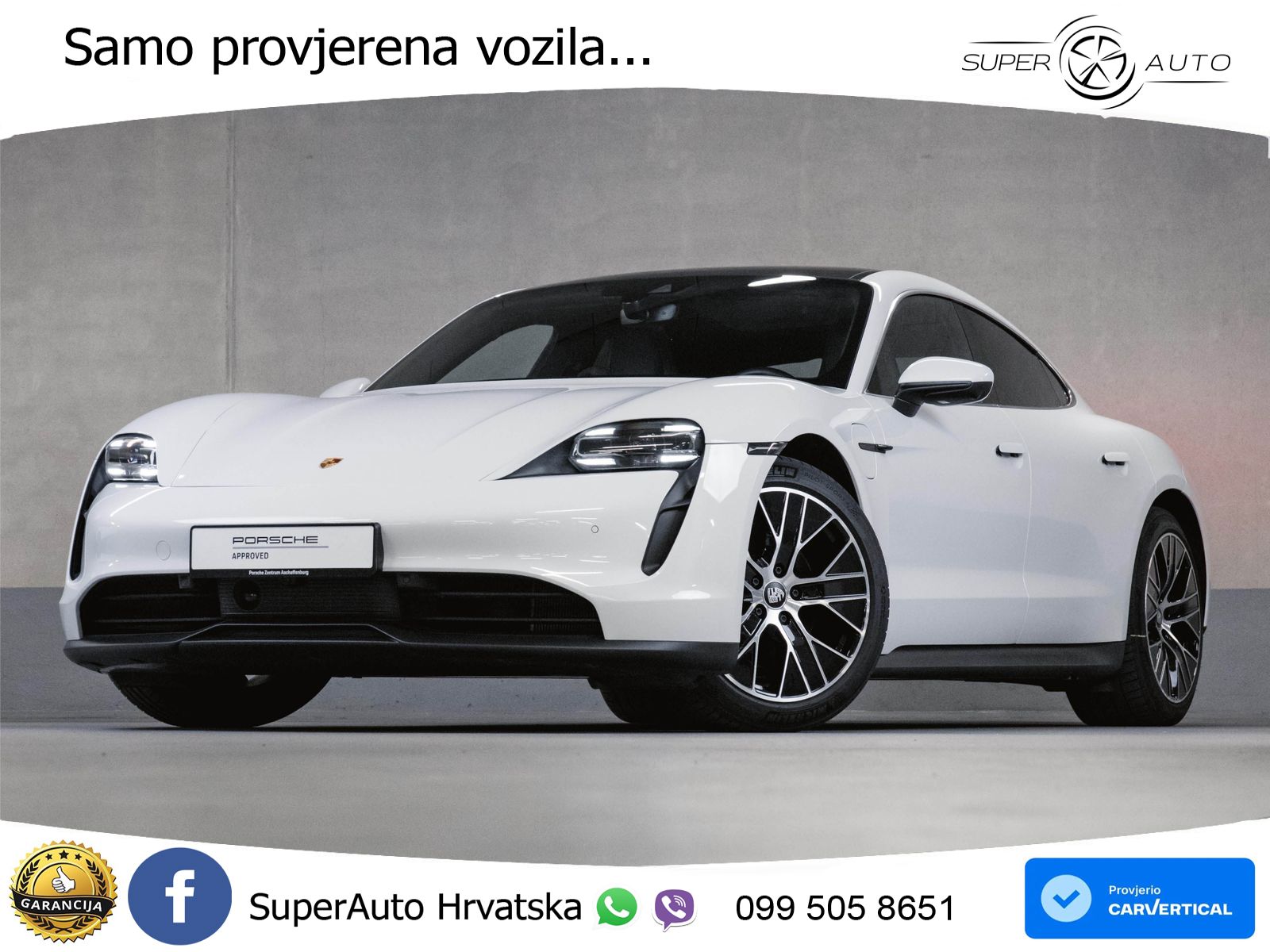 Porsche Taycan Performance Plus 93.4 kWh (476 KS)