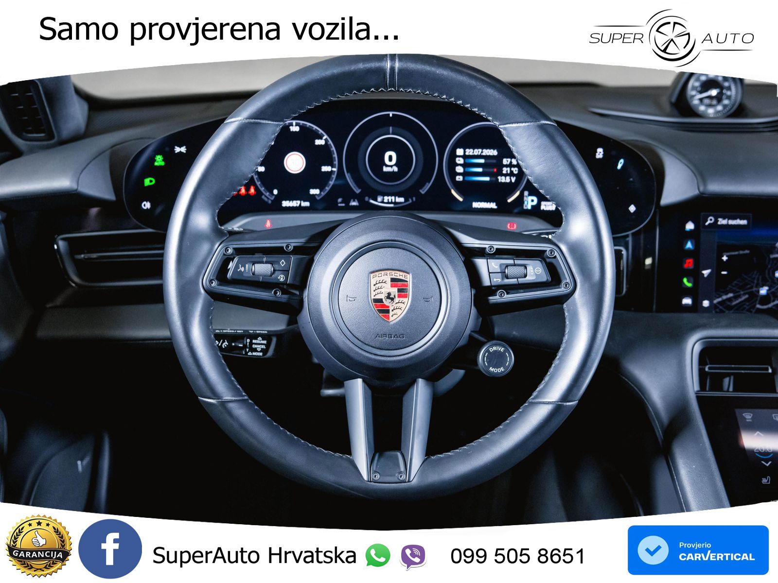 Porsche Taycan Performance Plus 93.4 kWh (476 KS)