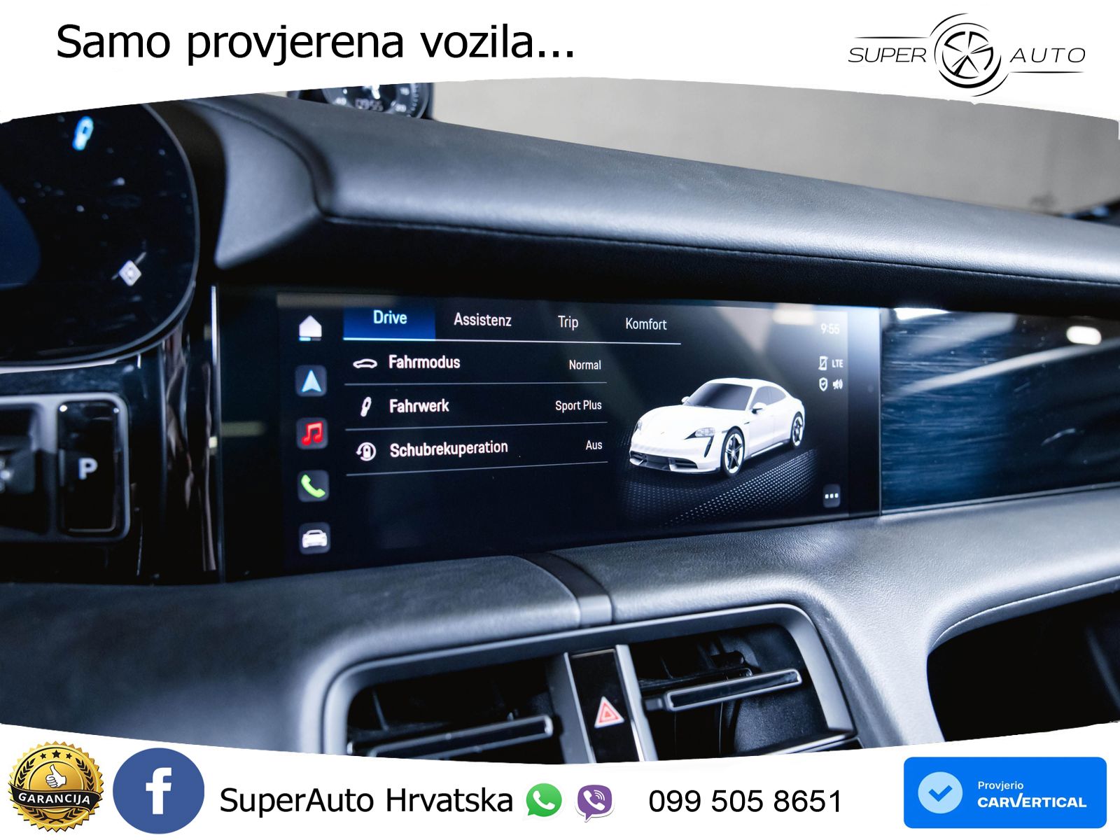Porsche Taycan Performance Plus 93.4 kWh (476 KS)