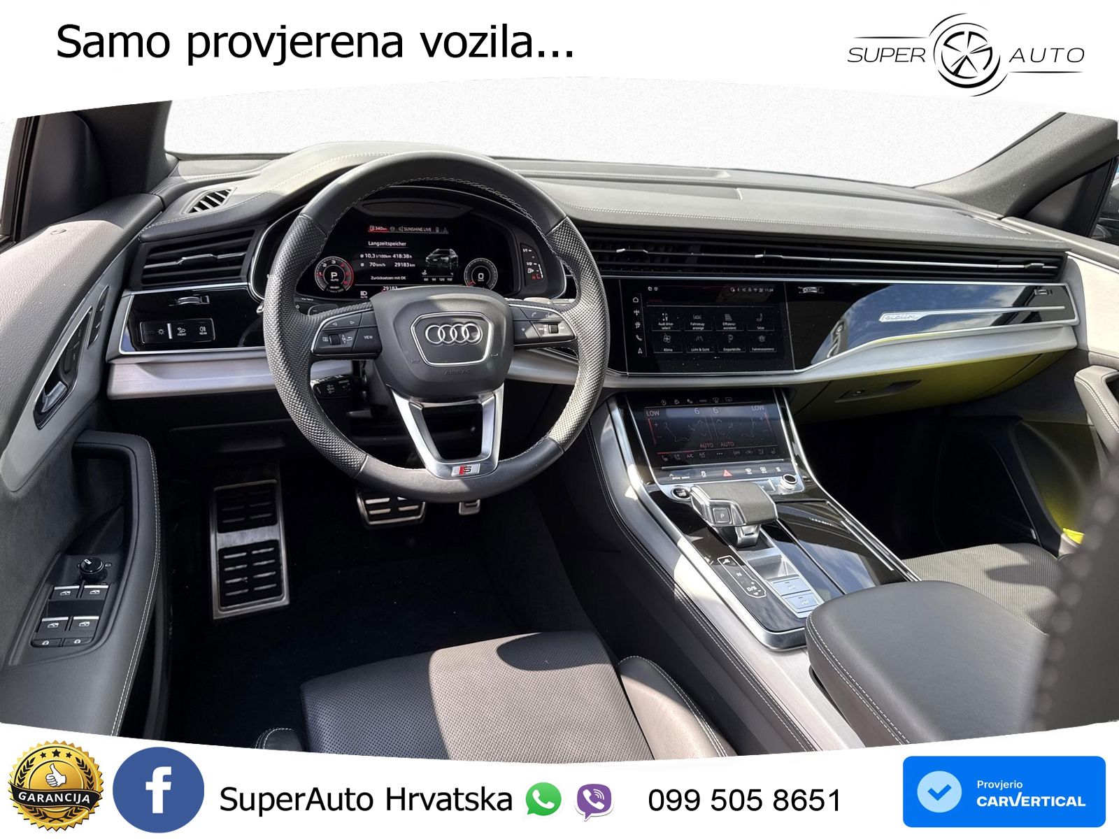 Audi Q8 50 TDI V6 (286 KS) quattro Tiptronic