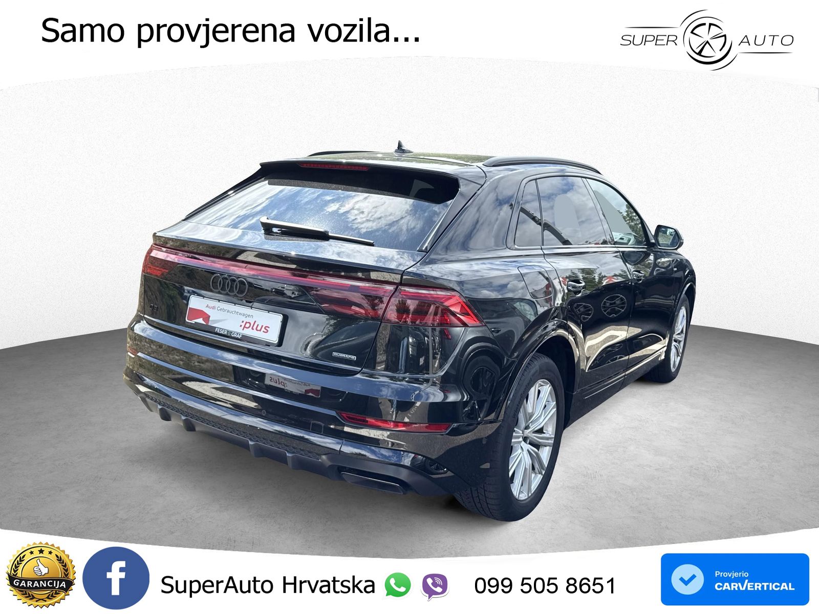 Audi Q8 50 TDI V6 (286 KS) quattro Tiptronic