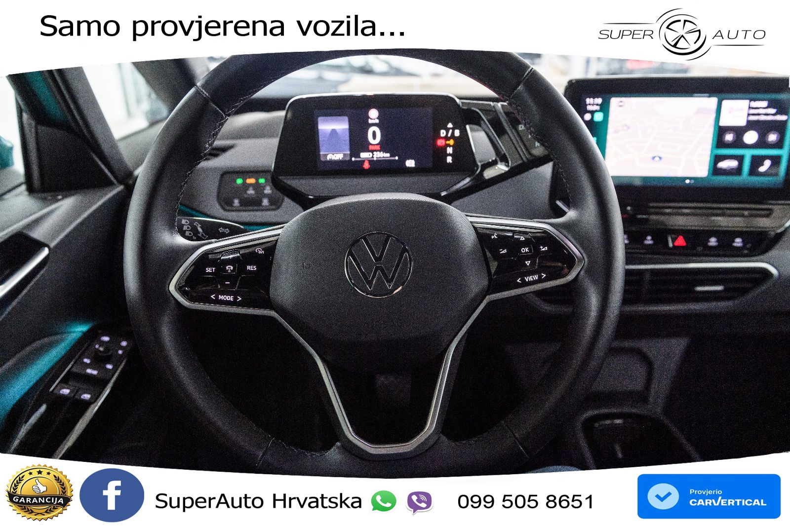 Volkswagen ID.3 Pro Performance 62 kWh (204 KS) LED+GR SJED+ACC