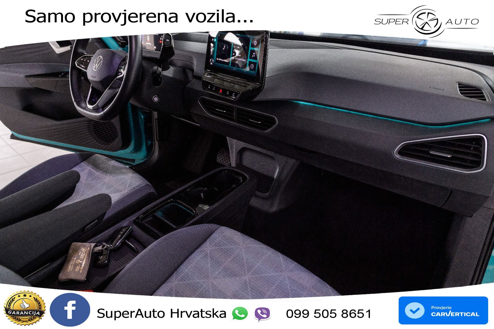 Volkswagen ID.3 Pro Performance 62 kWh (204 KS) LED+GR SJED+ACC